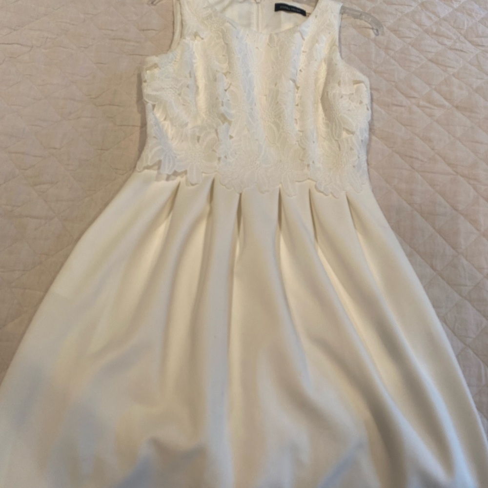 White Ivanka Trump dress